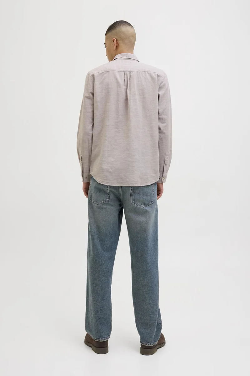 JACK & JONES  Essential Long Sleeve Shirt for Men | Best Price UAE