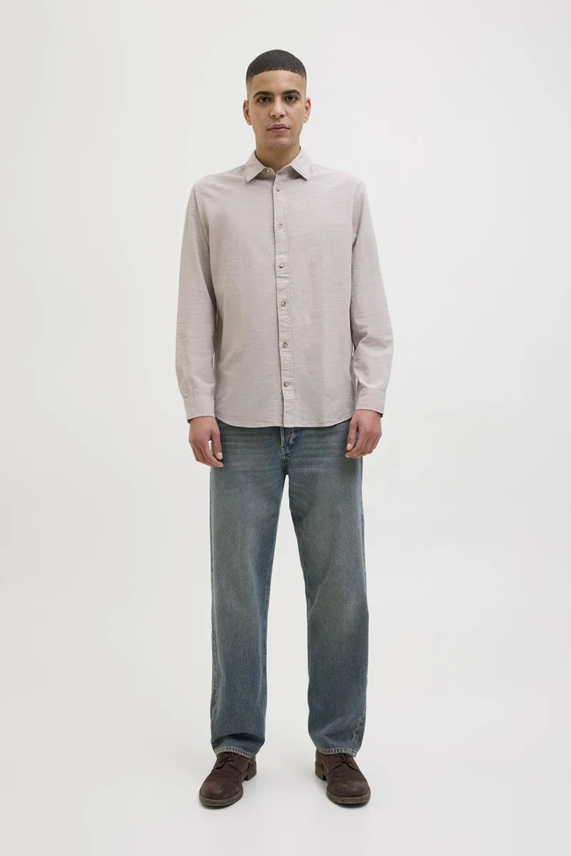 JACK & JONES  Essential Long Sleeve Shirt for Men | Best Price UAE