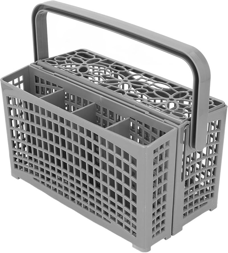 منظم سلة أدوات المائدة البلاستيكية العالمية، ملحقات المطبخ لغسالة الصحون - Image 3