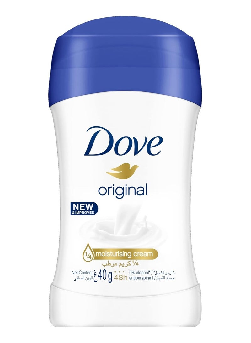 دوف كريم دوف الأصلي المرطب ومضاد التعرق للنساء 40 جم - Image 1