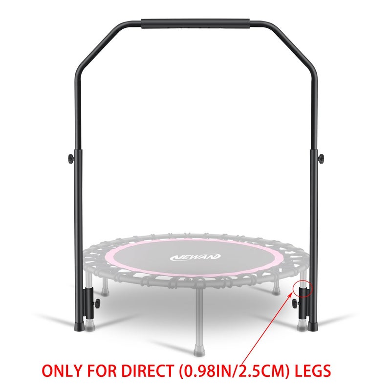 Newan Rebounder Handle Bar Accessory for 40" Round Fitness Trampolines, Cushy Foam Handles,Only Applicable to The Foot Tube Between 2.5CM/0.98IN Diameter(Trampoline Not Included) - Image 2