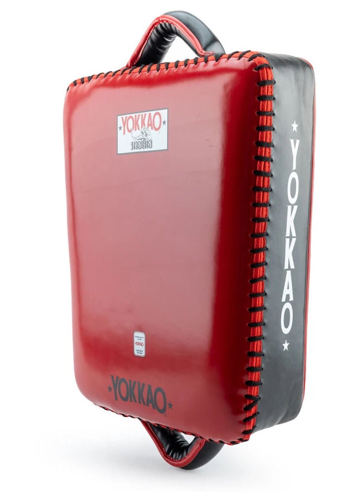 يوكاو YOKKAO LOW KICK PAD BLACK-RED STANDARD - Image 2