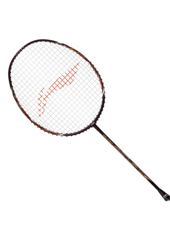 لي-نينج لي نينغ بلايز 100 78G ألياف الكربون Badmiton Racket بدون وتر مع غطاء كامل مجاني Red/White/Navy - تصميم خفيف عالي الأداء للعب الاحترافي - Image 1