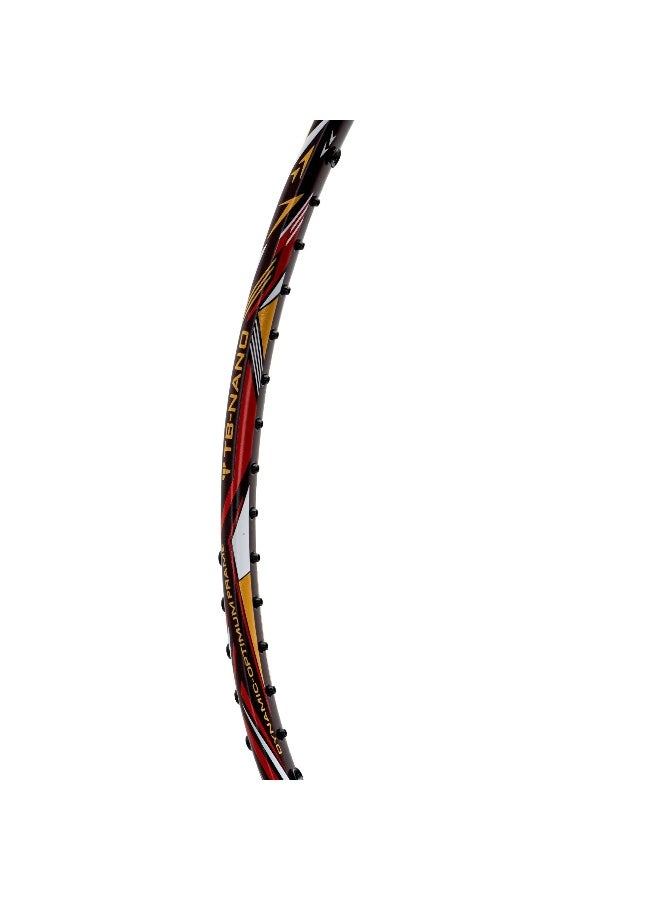 لي-نينج لي نينغ بلايز 100 78G ألياف الكربون Badmiton Racket بدون وتر مع غطاء كامل مجاني Red/White/Navy - تصميم خفيف عالي الأداء للعب الاحترافي - Image 4