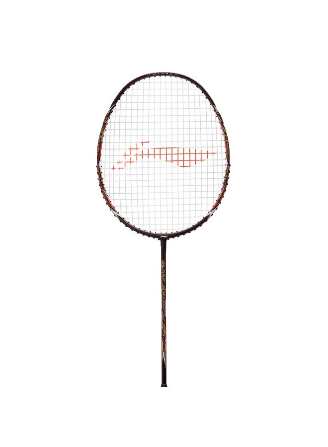 لي-نينج لي نينغ بلايز 100 78G ألياف الكربون Badmiton Racket بدون وتر مع غطاء كامل مجاني Red/White/Navy - تصميم خفيف عالي الأداء للعب الاحترافي - Image 2