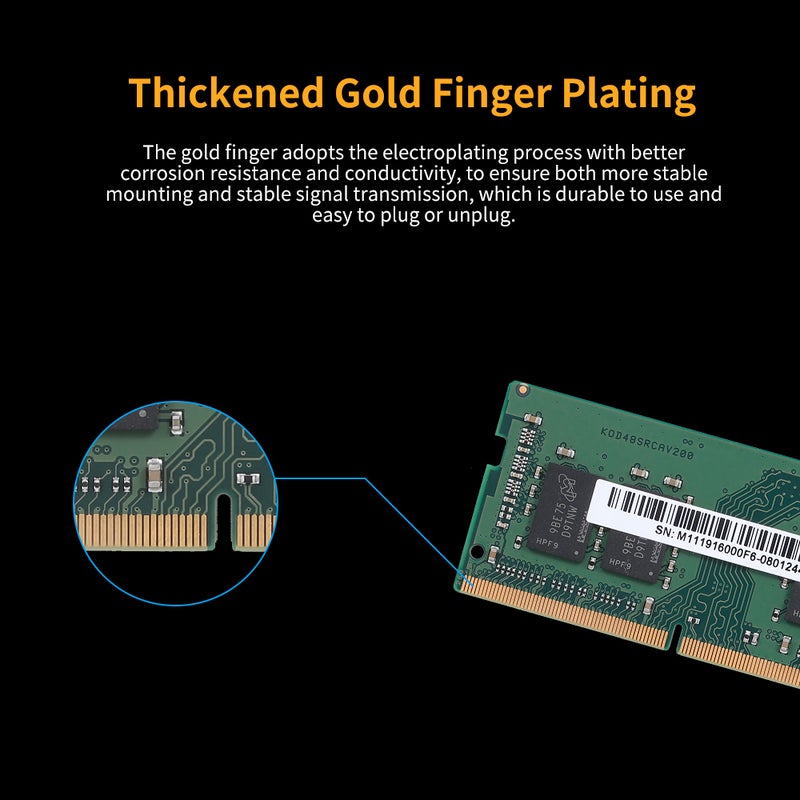ASint SO-DDR4-2666-4GB  DDR4 2666MHz Laptop Memory PC RAM 240Pin Low Power Consumption DRAM Chip 4GB - Image 4