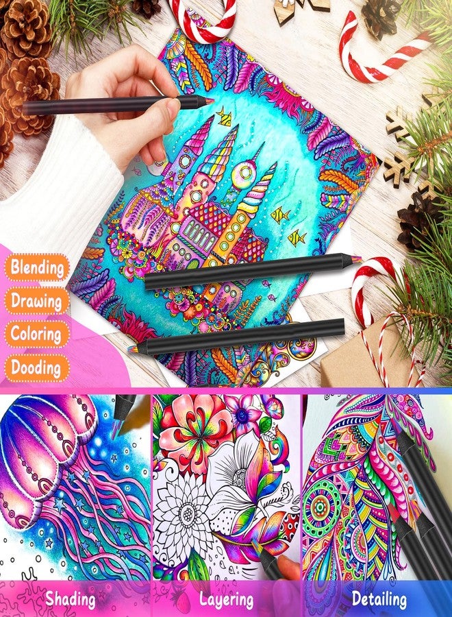 KANGSIT 12 Pieces Rainbow Pencils, Arts and Crafts for Teenage Girls Gifts Birthday Presents - Image 5