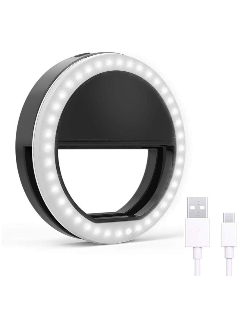 Selfie Ring Light for Mobile  3 Way Led Flash || White Light for All Smartphones - Image 2