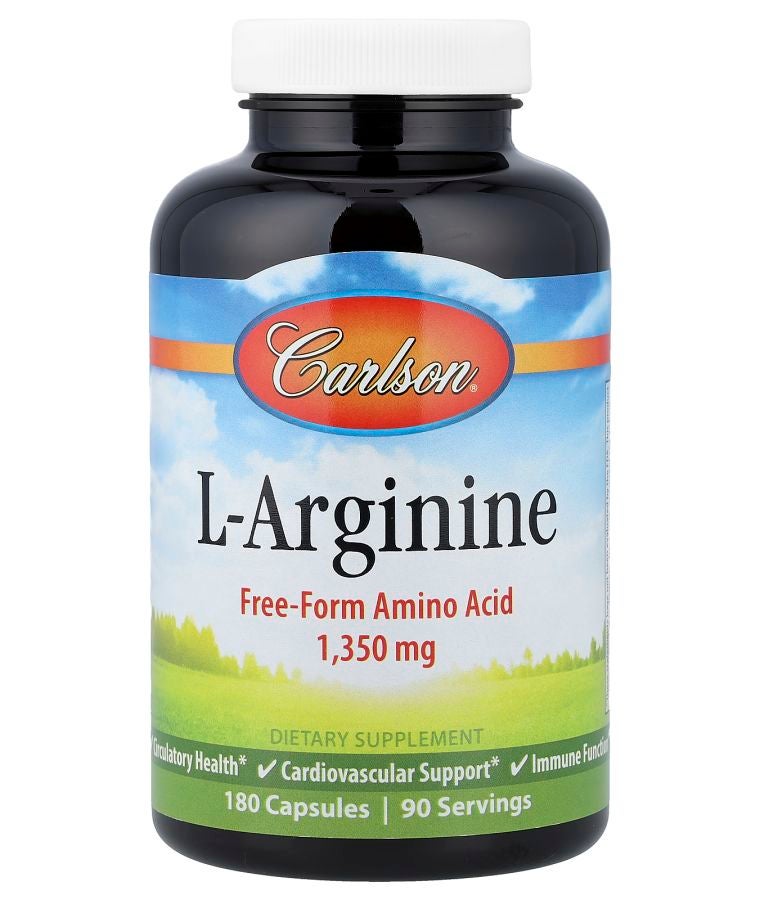 L-أرجينين 180 كبسولة (675 ملغ لكل كبسولة)
