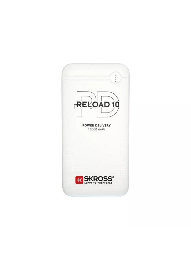 SKROSS RELOAD10HGF-PD 10000 mAh Power bank-PD-White - Image 2