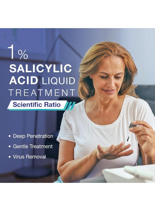 دكتور.  قناع سائل لإزالة الثآليل والذرة بتركيبة حصرية، قناع سائل لإزالة الثآليل، قناع سريع المفعول لإزالة الثآليل الأخمصية والذرة والثآليل الشائعة والثآليل المسطحة - Image 2