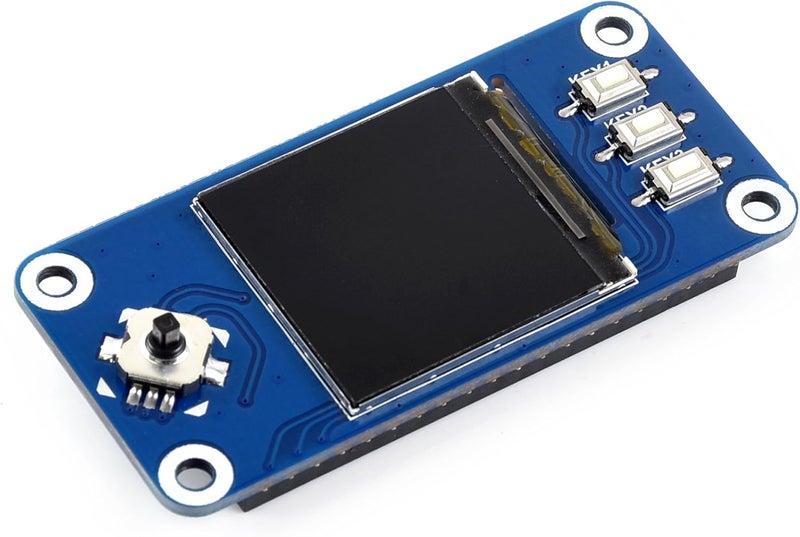 Waveshare 1.3inch IPS LCD Display HAT, Compatible with Raspberry Pi Zero/Zero W/Zero WH/4B/3B, 240x240 Pixels, SPI Interface - Image 3