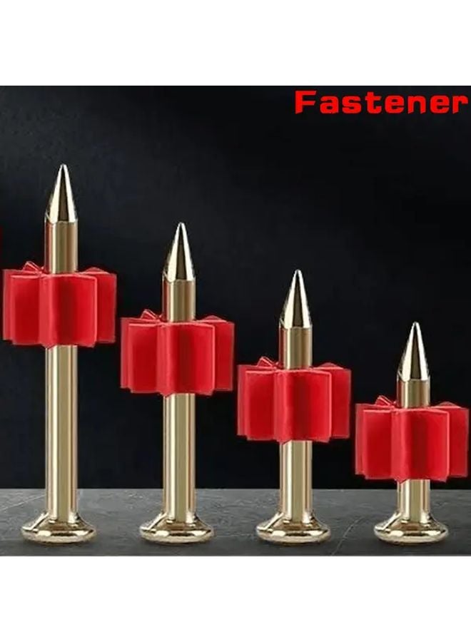 47H Size 20 Pcs Hardened Wall Nails With Sleeves For Hanging Pictures And Cement Concrete - Image 2