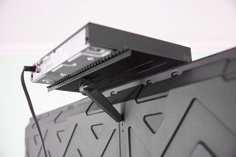 Mount Plus 05-01 2 Pack Top Shelf TV Mounting Bracket 12-inch Wide Platform | Holds Speaker, Streaming Device | Made for Apple TV and Remote (2 Pack) - Image 4