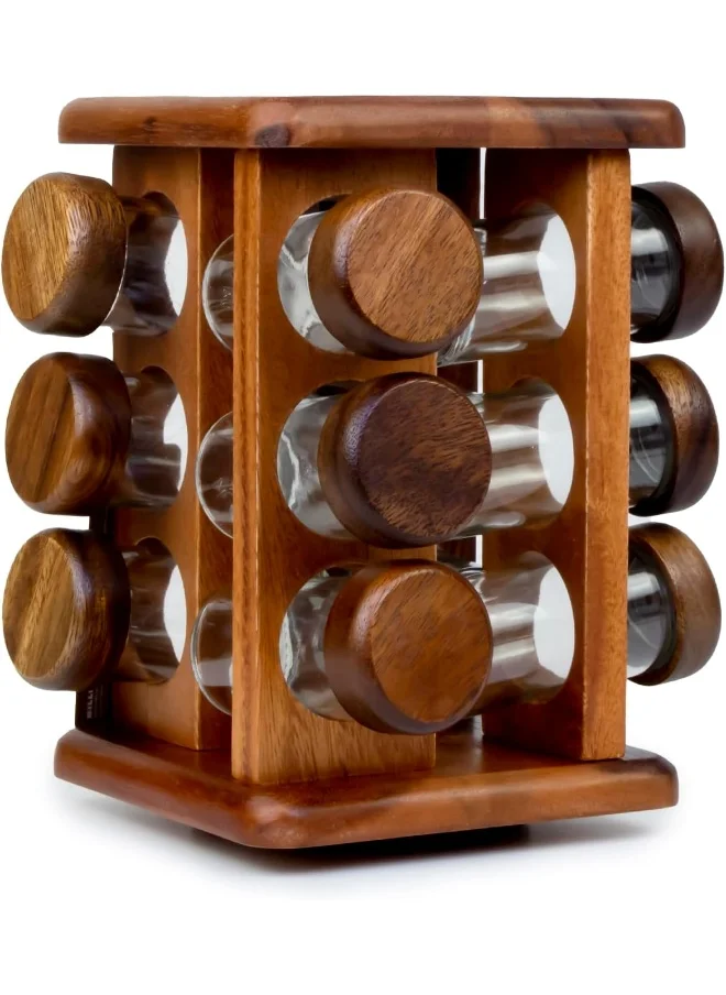 BILLI Billi Spice Rack with 12 Bottles