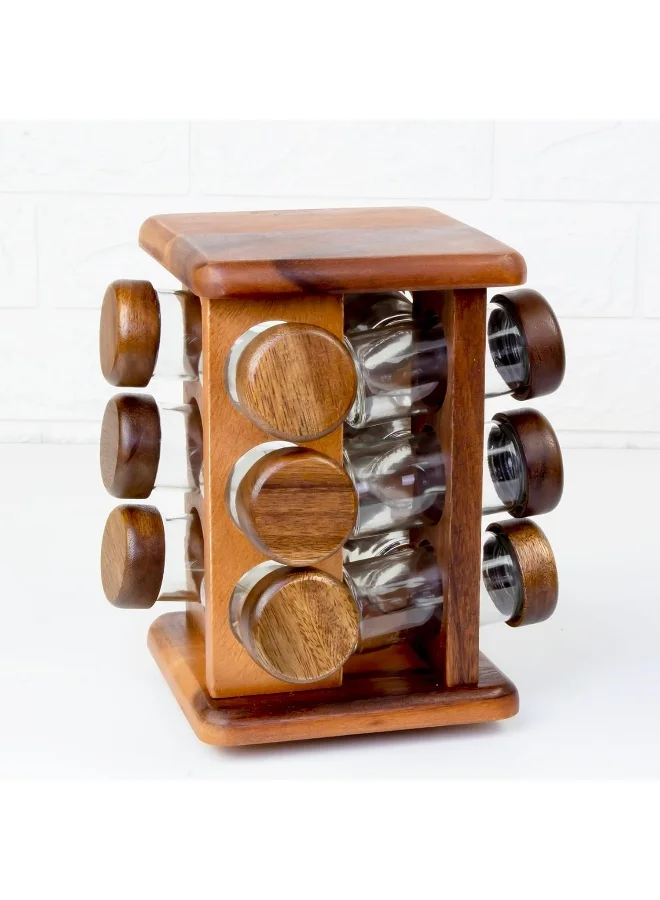 BILLI Billi Spice Rack with 12 Bottles