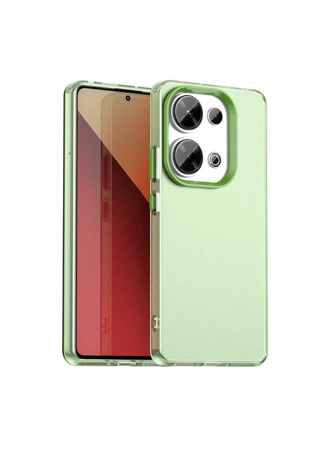 اس-توب جراب لهاتف Redmi Note 13 Pro 4G Candy PC Hybrid TPU مقاوم للصدمات - Image 1