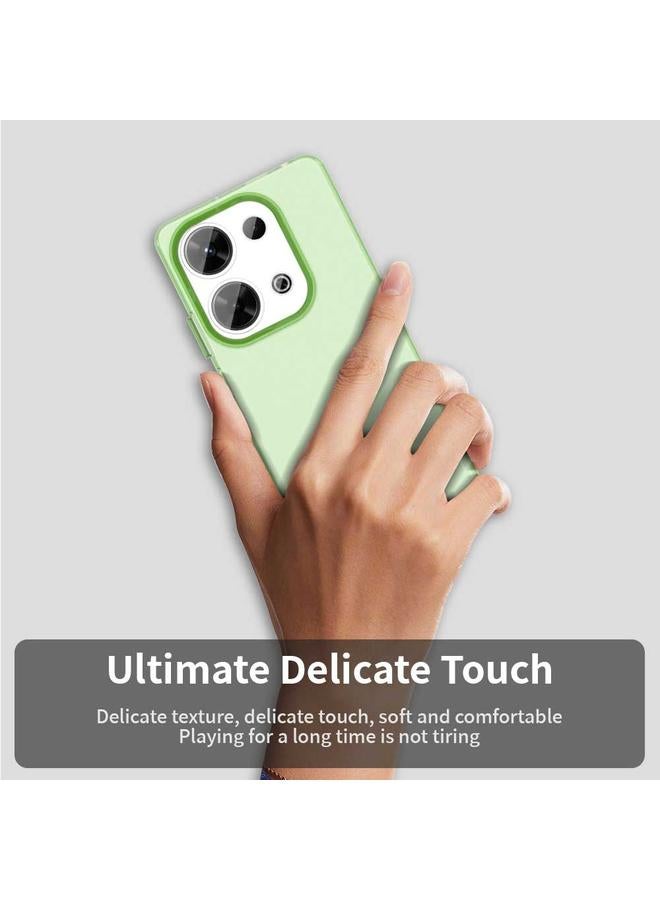 اس-توب جراب لهاتف Redmi Note 13 Pro 4G Candy PC Hybrid TPU مقاوم للصدمات - Image 5