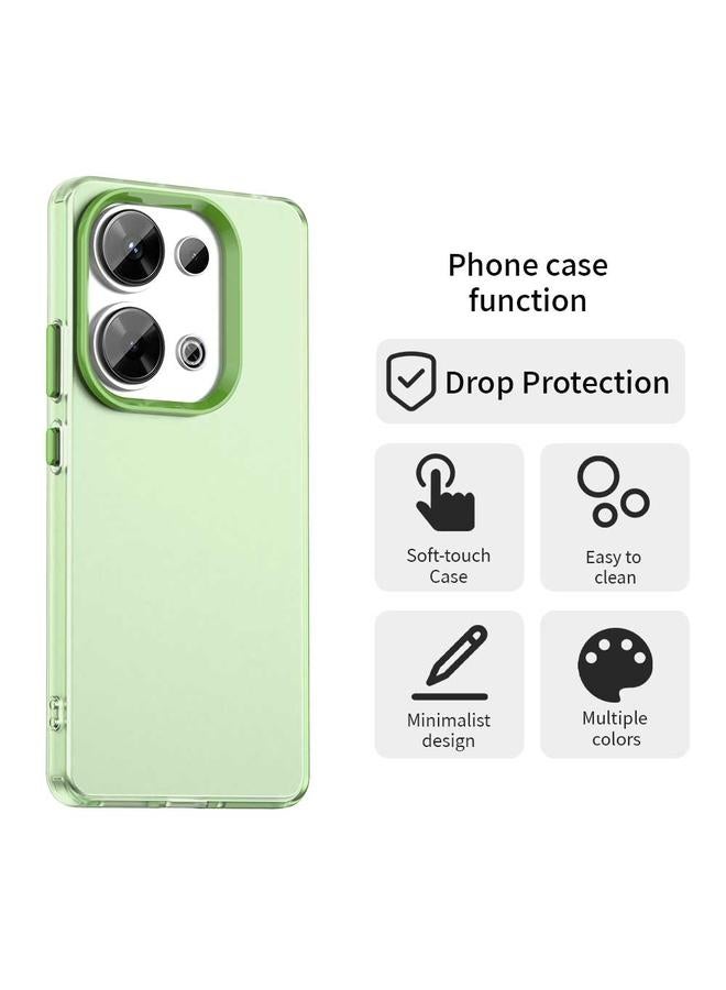 اس-توب جراب لهاتف Redmi Note 13 Pro 4G Candy PC Hybrid TPU مقاوم للصدمات - Image 4