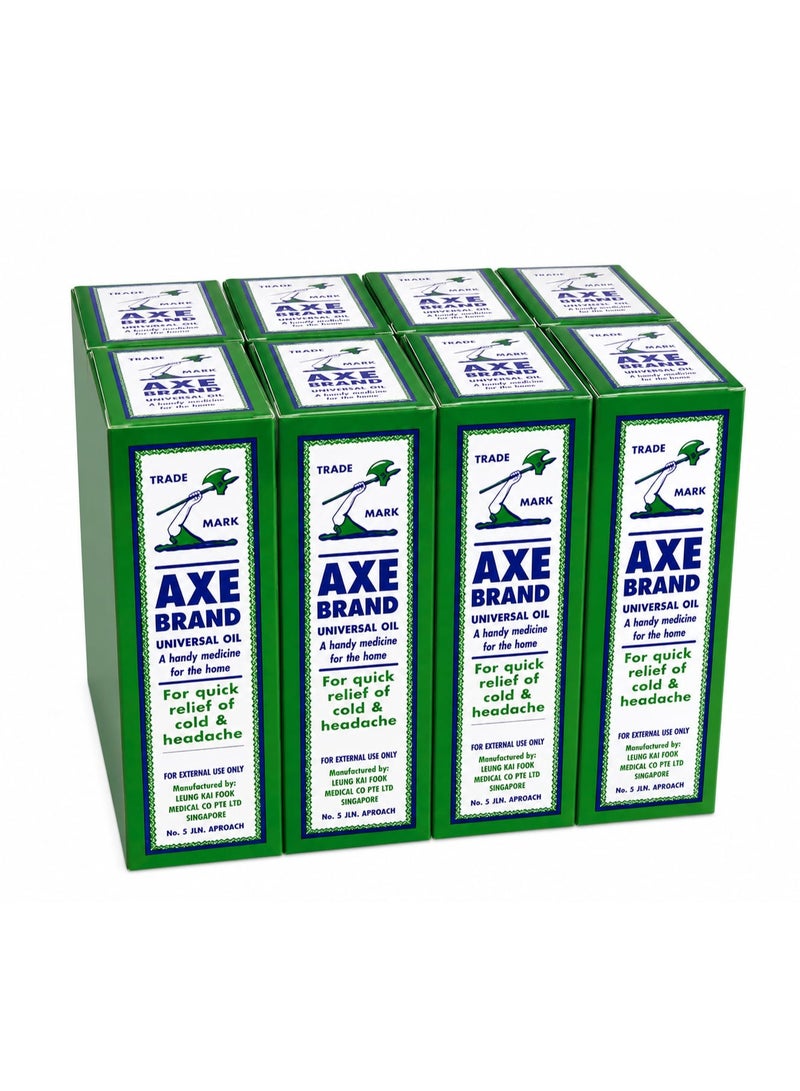 Axe Universal Oil For Quick Relief Of Cold And Headache 3ml (Pack of 12) - Image 1
