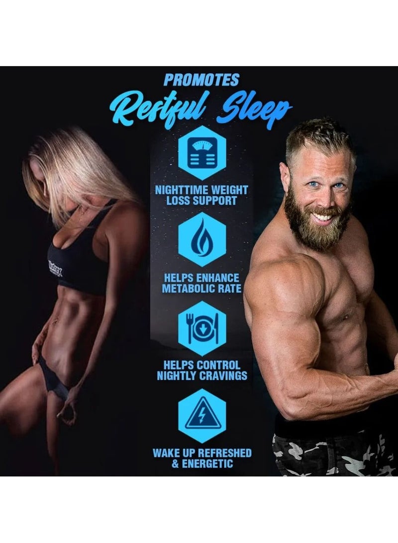 Nutrex Research NUTREX RESEARCH LIPO-6 BLACK UC NIGHT TIME WEIGHT LOSS & SLEEP SUPPORT 30 CAPS  - Image 3