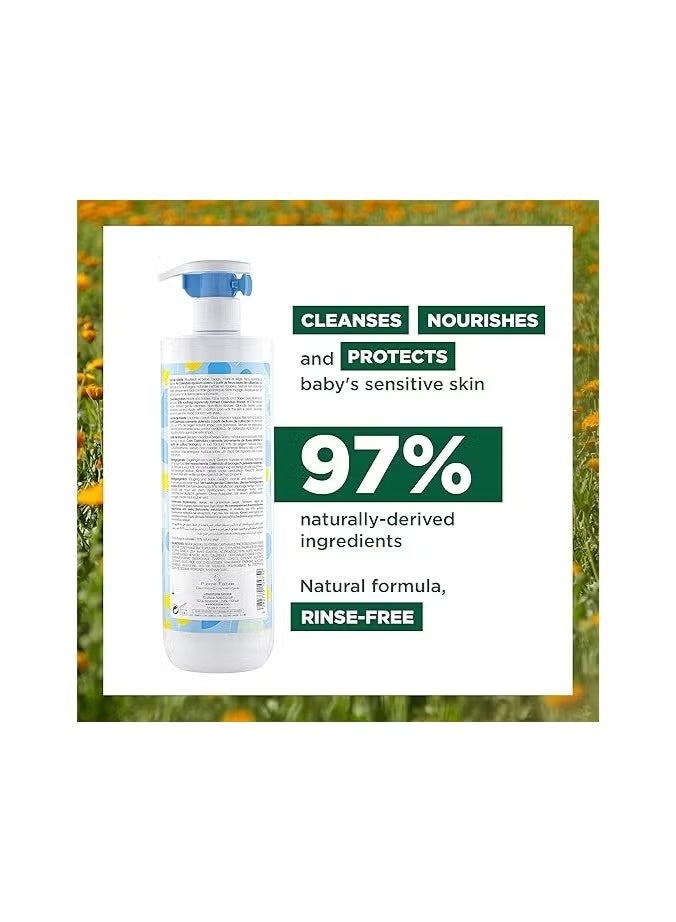 Klorane Baby No-Rinse Cleansing Lotion 500ml - Image 2