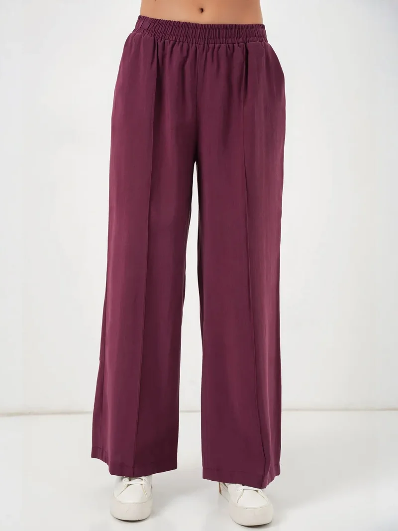 بيغ دارت BDART Wide Leg Trousers with Elastic Waist