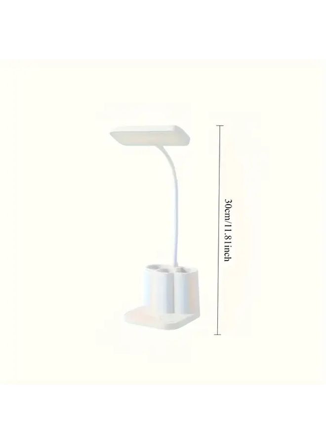 1 Led Desk Lamp Reading Light Plug In Tabletop Illumination With Touch Control Adjustable Brightness For Study Work Bedroom Dorm Room Indoor Spaces Student Essentials Portable Durable Build - Image 3