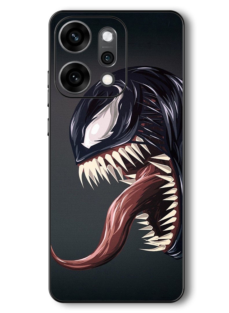 Theodor Case Compatible with Oppo Reno 14 Pro 6.83 Inch Protection Shockproof Bumper Cover Venom - Image 1