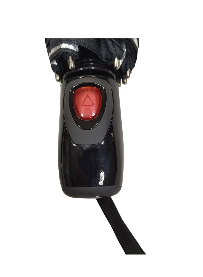 Hello Black Sun Protection Folding Umbrella - Image 2