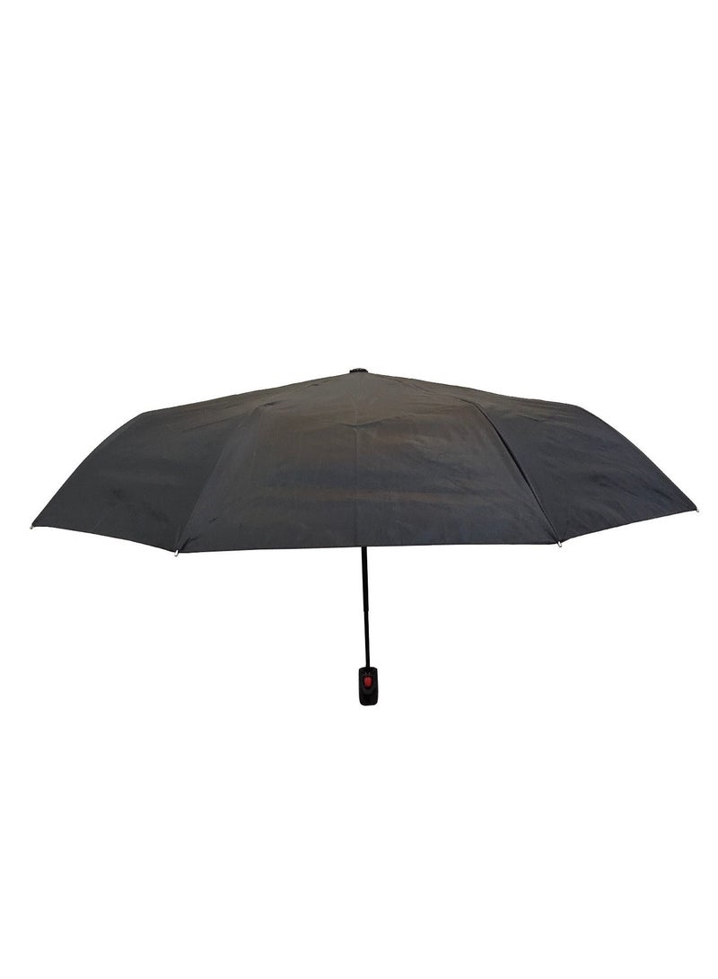 Hello Black Sun Protection Folding Umbrella - Image 1