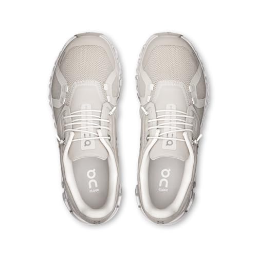 On Women's Cloud 6 Sneakers, Pearl/White, 10 Medium US - Image 3
