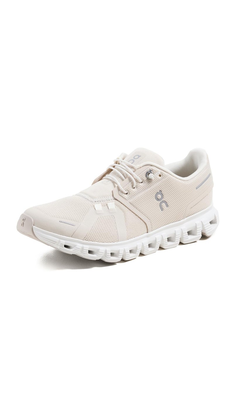On Women's Cloud 6 Sneakers, Pearl/White, 10 Medium US - Image 1
