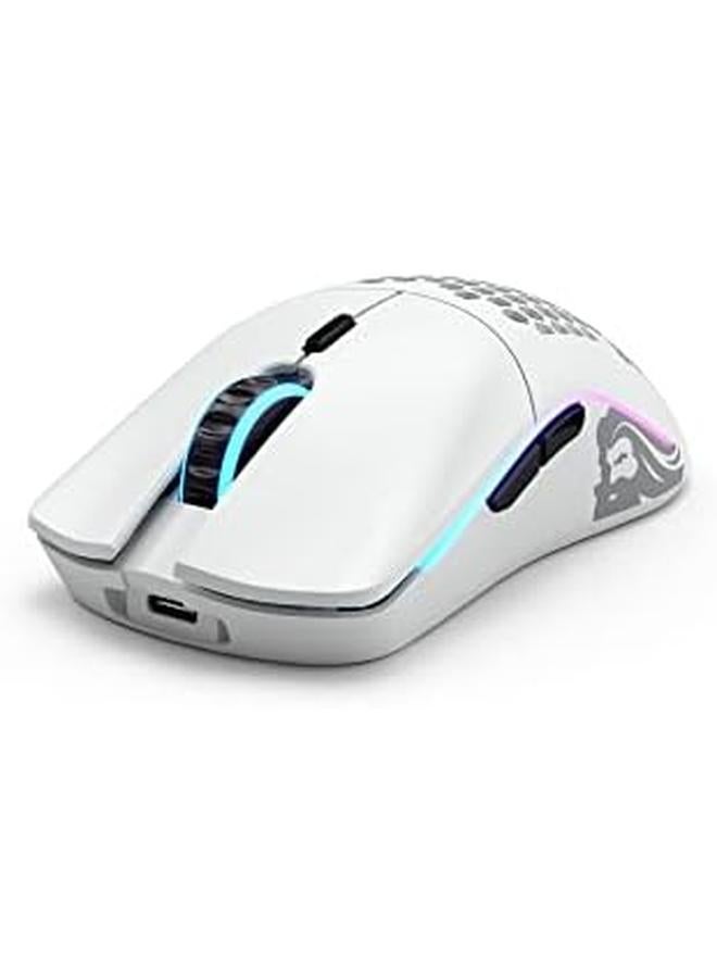 erorex White Gaming Mouse Model O Wireless Minus Mouse Rgb Mouse 65 G Lightweight Mouse Gaming Pc Accessories Gaming Mouse Honeycomb Gaming Mouse Wireless Matte White Mouse  - Image 2