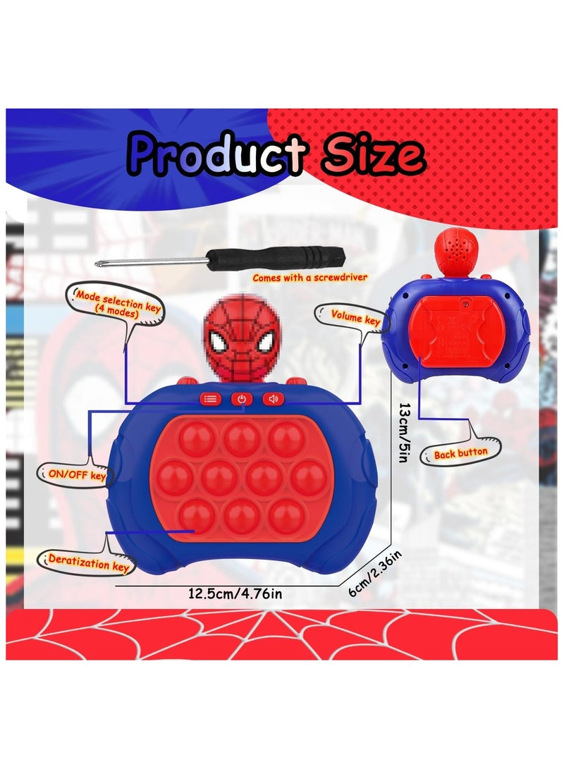 NEW Spiderman Fast Push Bubble Game for Kids  - Image 2