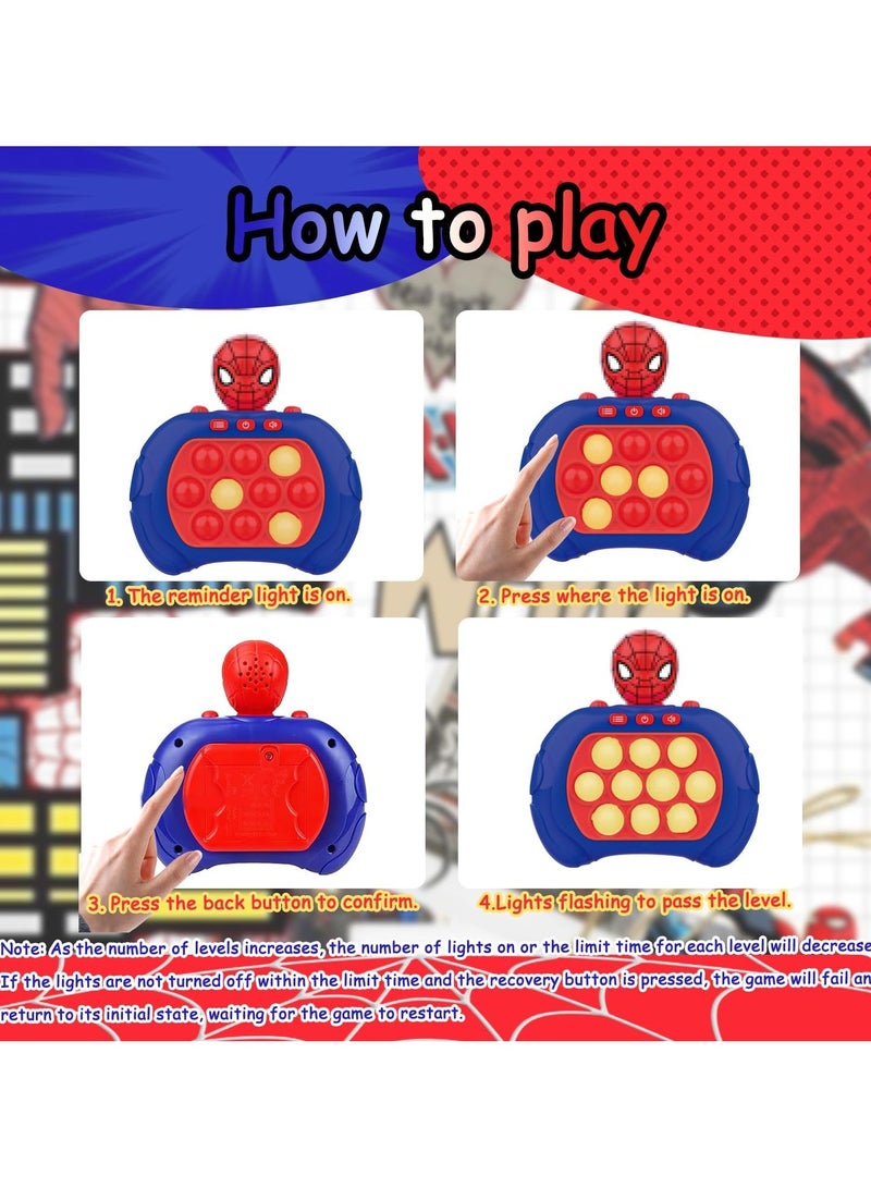 NEW Spiderman Fast Push Bubble Game for Kids  - Image 3