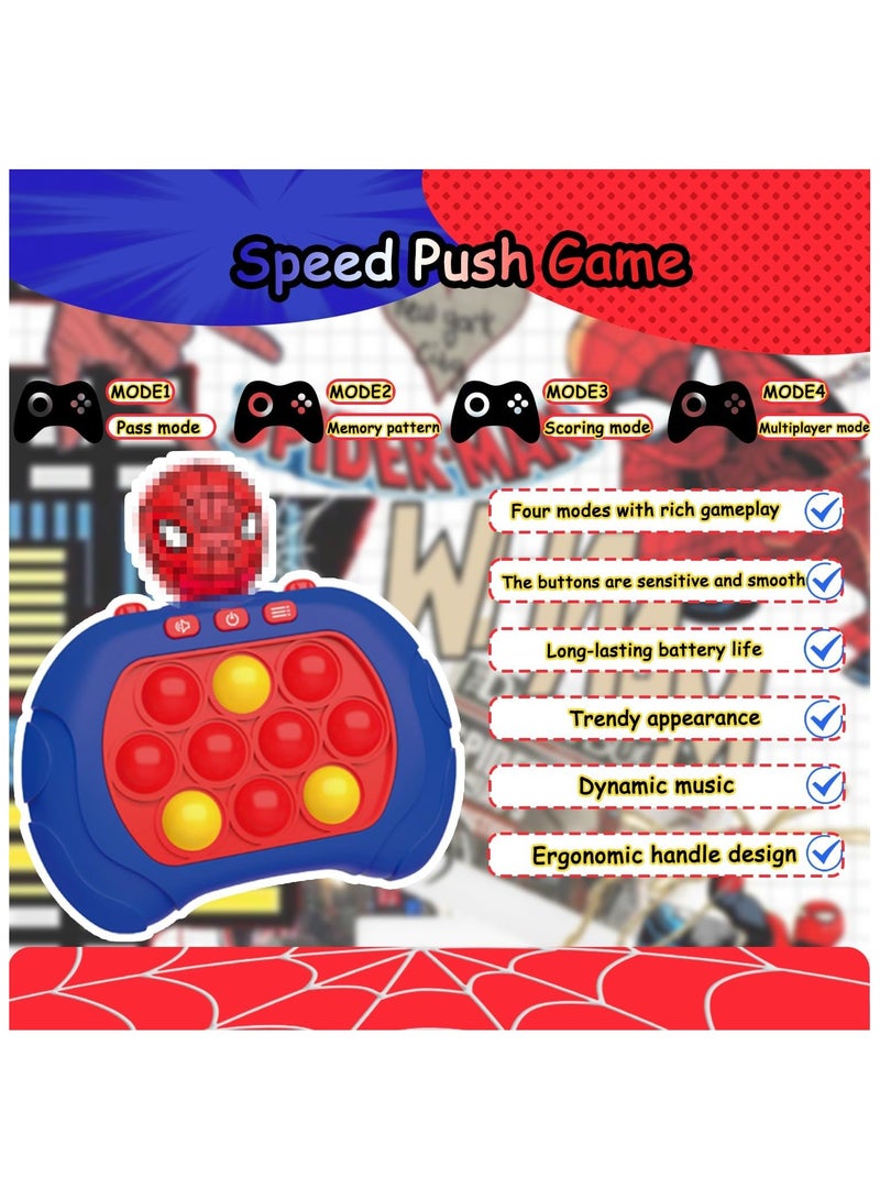 NEW Spiderman Fast Push Bubble Game for Kids  - Image 4