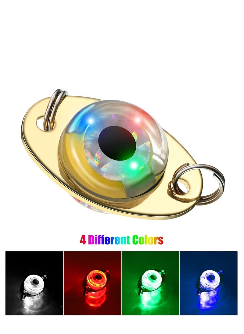SYOSI Led Fishing Lights Fish Lures Kit Long Life Time Underwater LED Lighted Bait Flasher Get Fish's Attention for Offshore Inshore Boat Fishing Deep Sea Fishing 10PCS  - Image 2