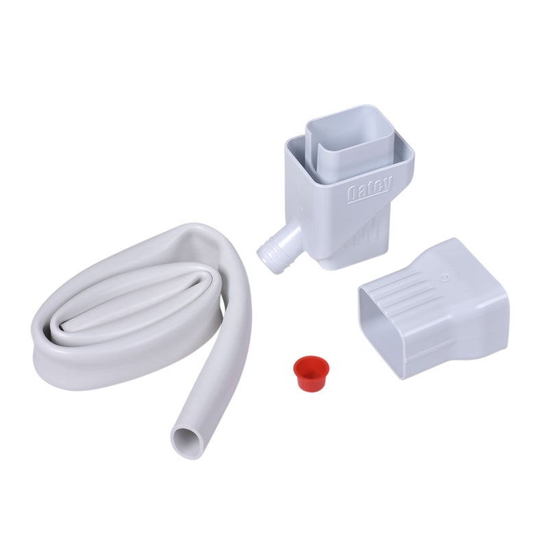 Oatey Mystic Rainwater Collection System 2 in x 3 in White