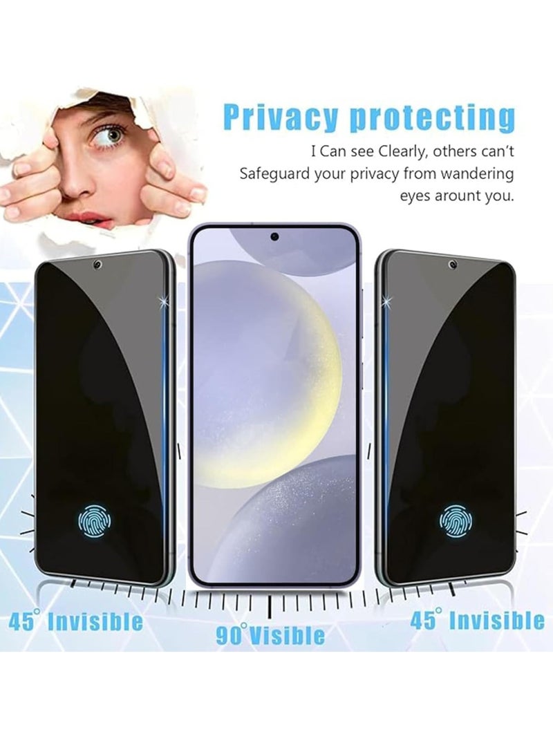 MIGOFAST Samsung Galaxy S25 Edge Privacy Glass Screen Protector Anti-Spy Tempered Glass Film 9H Hardness Scratch Resistant Screen Protector for Galaxy S25 Edge  Privacy - Image 4