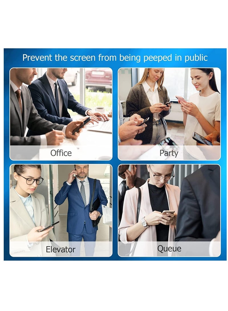 MIGOFAST Samsung Galaxy S25 Edge Privacy Glass Screen Protector Anti-Spy Tempered Glass Film 9H Hardness Scratch Resistant Screen Protector for Galaxy S25 Edge  Privacy - Image 3