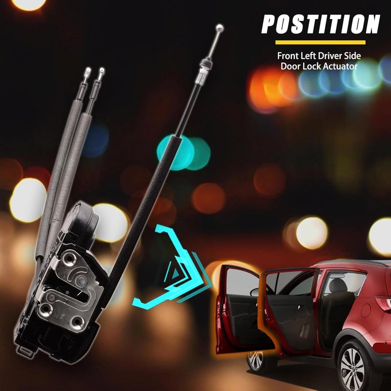 Predep Driver Door Lock Latch Actuator for KIA Sportage 2011-2016 - Image 2
