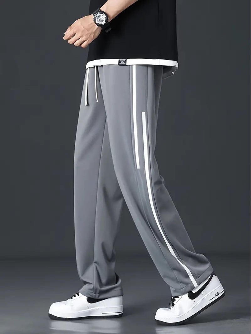 Lymio Track Pant for Men || Regular Fit || Track Pants || Full Elastic Jogger Track Pant || Available in Combo Pack of 2 (TP-34-35-Black-Grey-S) - Image 3