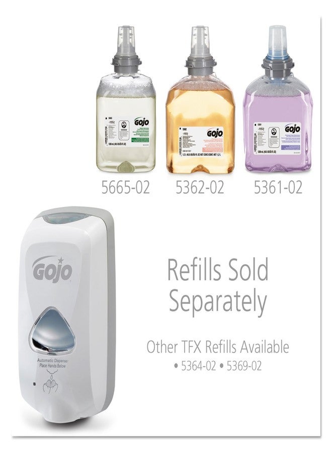 GOJO TFX Touch-Free Soap Dispenser, Dove Grey, for 1200 mL GOJO Soap Refills (Pack of 1) - 2740-12 - Image 4