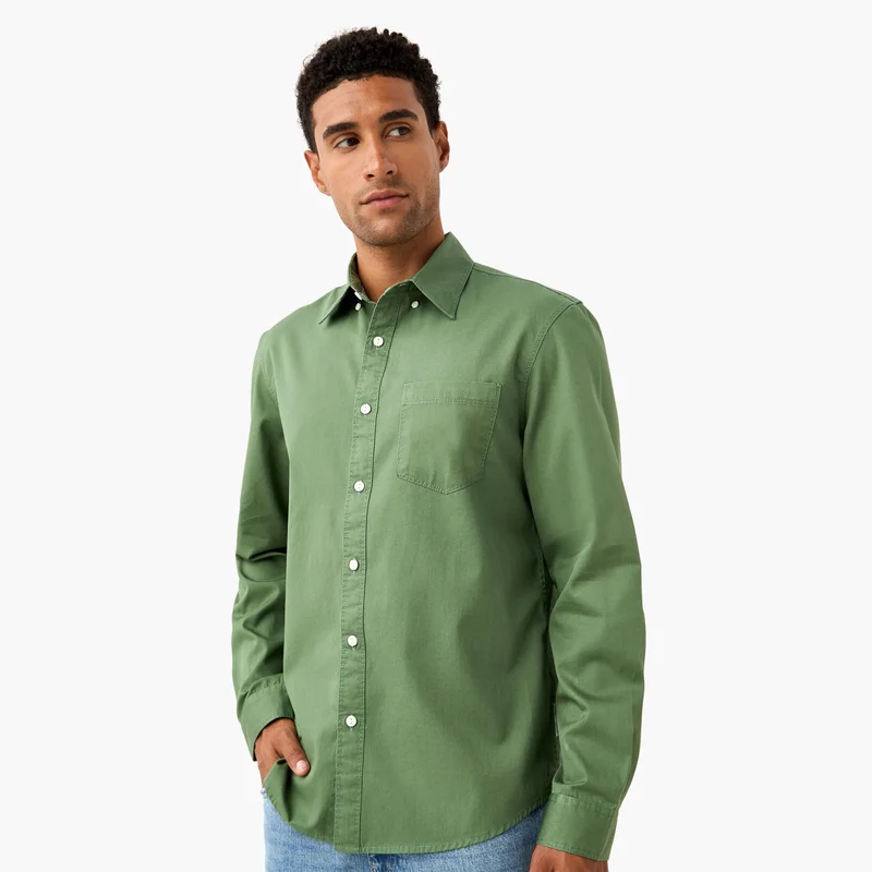 Lee Cooper Regular Fit Shirt with Pocket