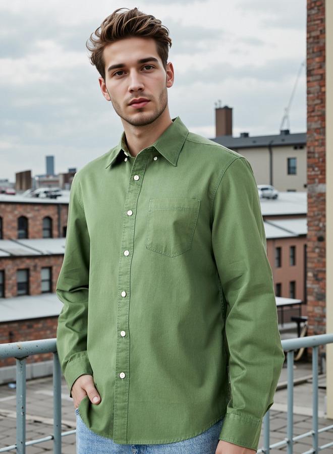 لي كوبر قميص لي كوبر بقصة عادية وجيب - Image 1