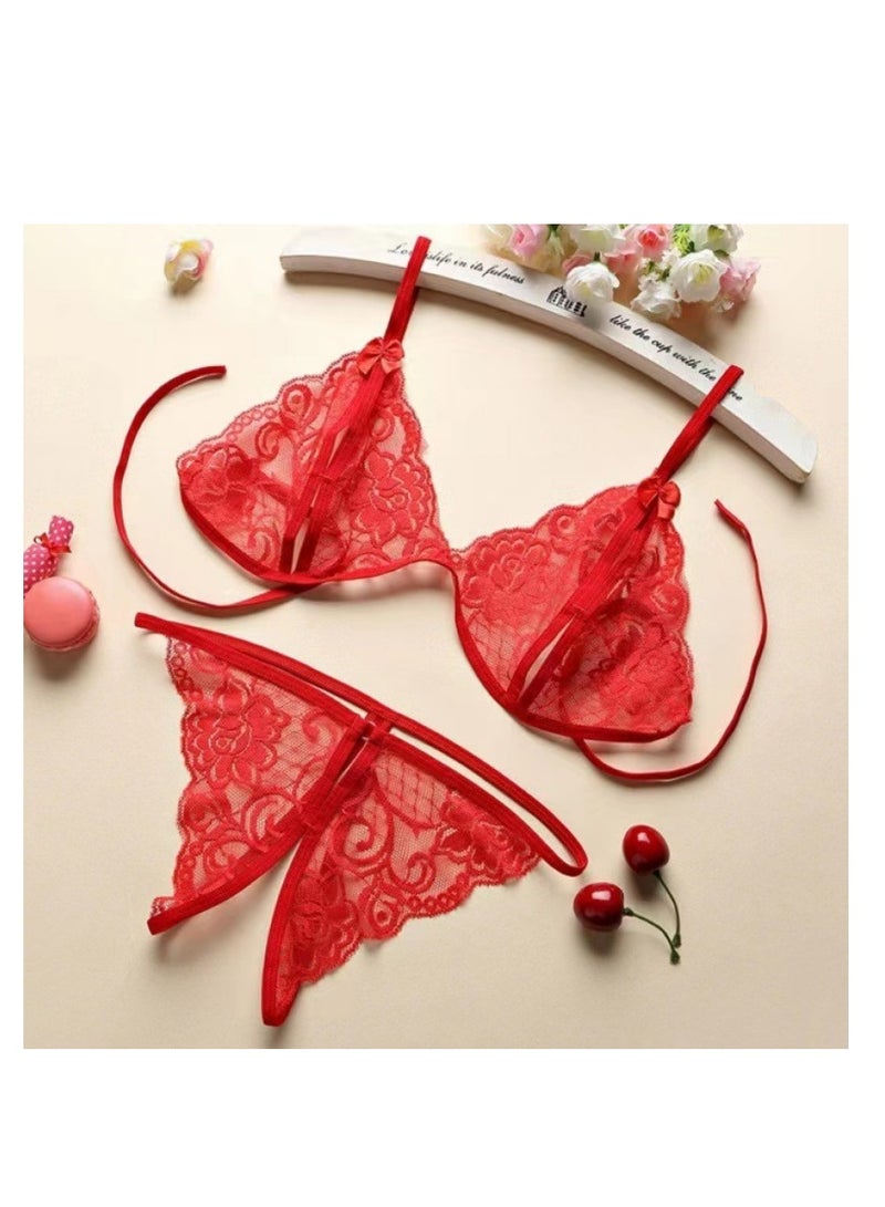 A set of women's underwear 