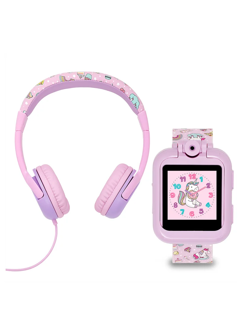Tikkers Girl's Digital Square Shape Silicone Wrist Watch TKS02-0003 - 40 Mm