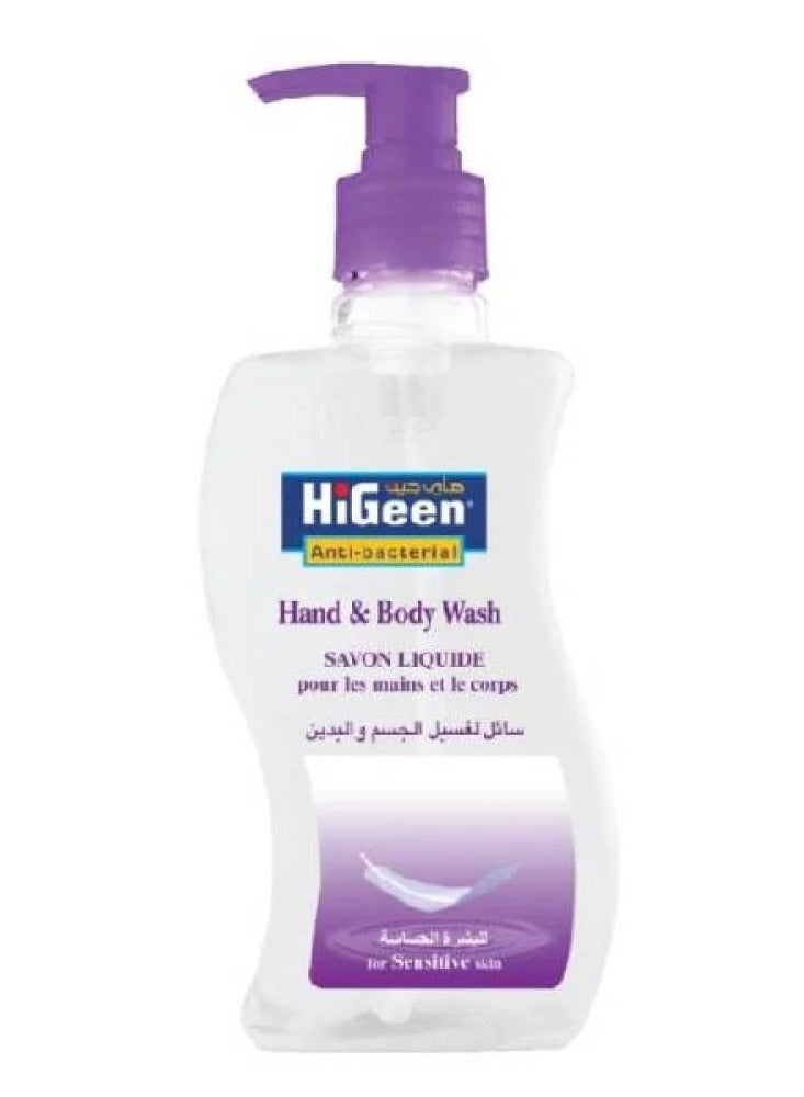 Higeen Antiseptic Shower Gel For Body And Hand Sensitive - 500Ml