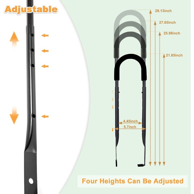 Cycling Bike Safety Trainer Handle Balance Push Bar - Image 4
